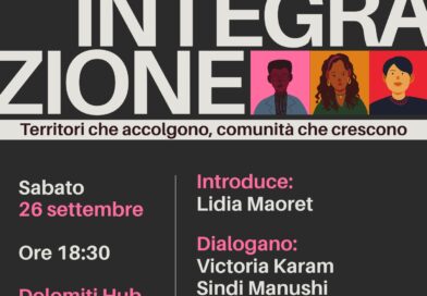 Cittadinanza e integrazione: sabato 26/09 al Dolomiti Hub Victoria Karam presenta &ldquo;Volti italiani&rdquo;